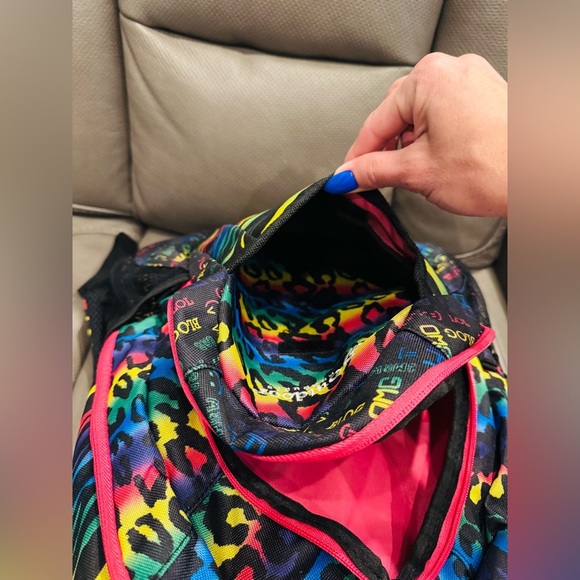 Colorful Animal Print Backpack - Picture 9 of 11